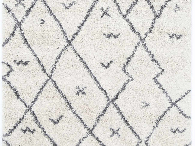 Kasbah Mizzie Tribal Cream Grey Rug