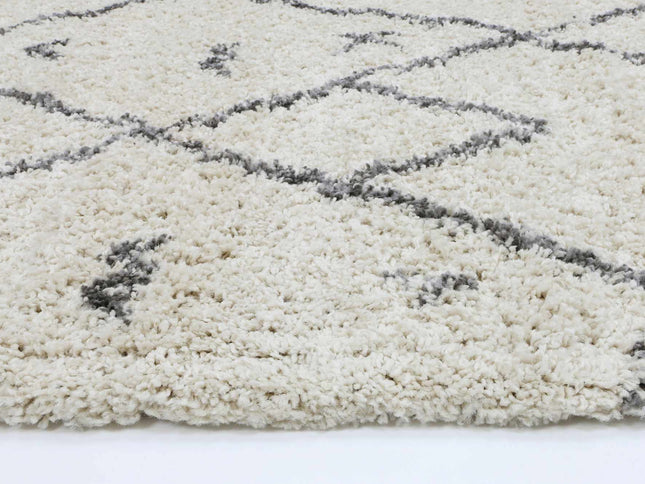 Kasbah Mizzie Tribal Cream Grey Rug