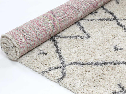Kasbah Mizzie Tribal Cream Grey Rug
