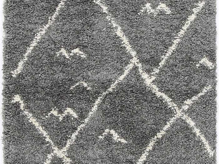 Kasbah Mizzie Tribal Grey Cream Rug