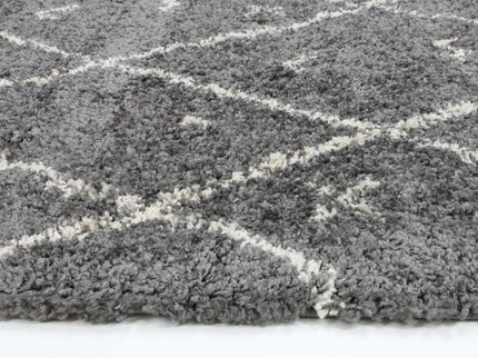 Kasbah Mizzie Tribal Grey Cream Rug