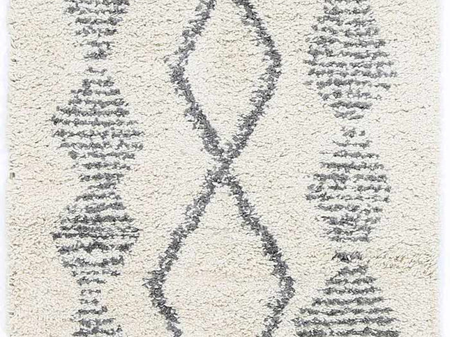 Kasbah Zara Tribal Cream Grey Rug