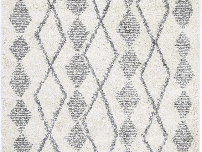Kasbah Zara Tribal Cream Grey Rug