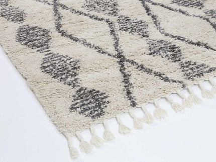 Kasbah Zara Tribal Cream Grey Rug