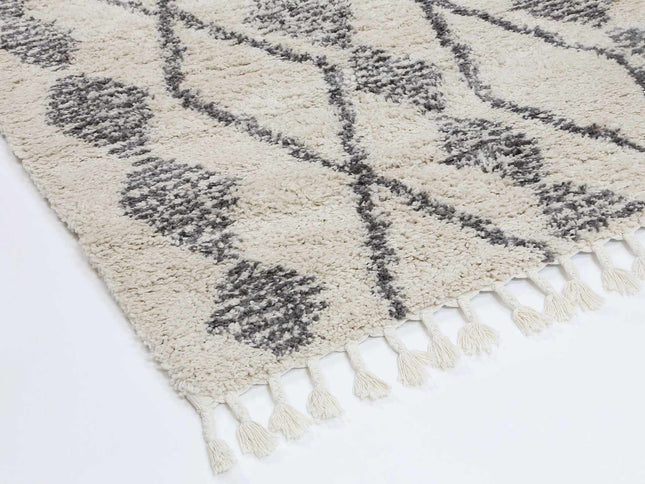 Kasbah Zara Tribal Cream Grey Rug