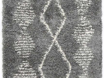 Kasbah Zara Tribal Grey Cream Rug