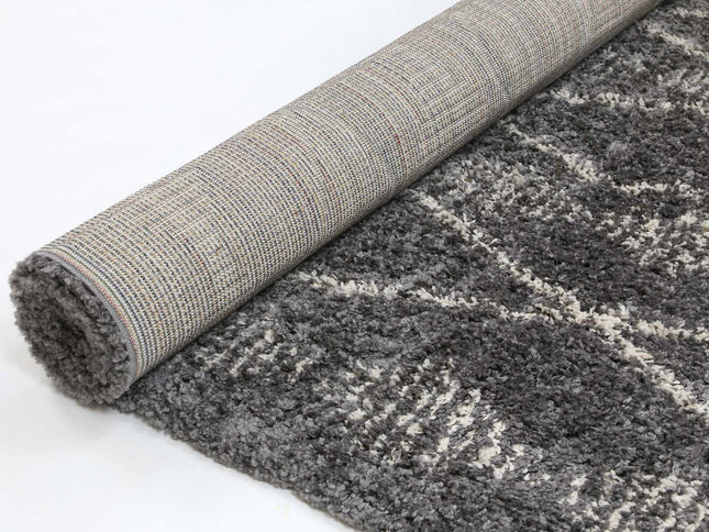 Kasbah Zara Tribal Grey Cream Rug