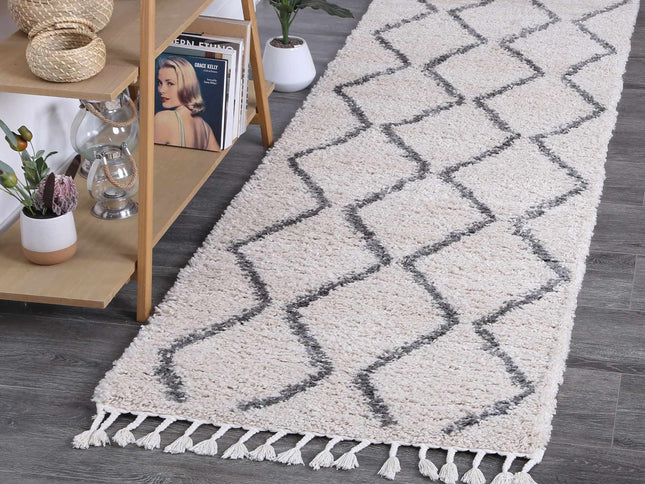 Kasbah Levi Tribal Cream Rug