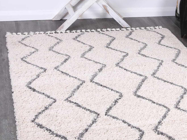 Kasbah Levi Tribal Cream Rug