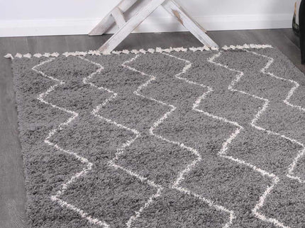 Kasbah Levi Tribal Grey Rug