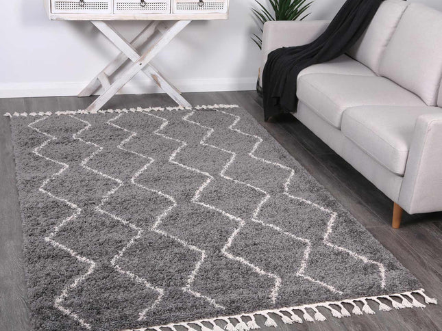 Kasbah Levi Tribal Grey Rug