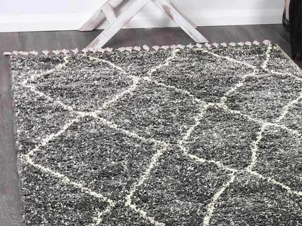 Kasbah Maxen Tribal Grey Rug
