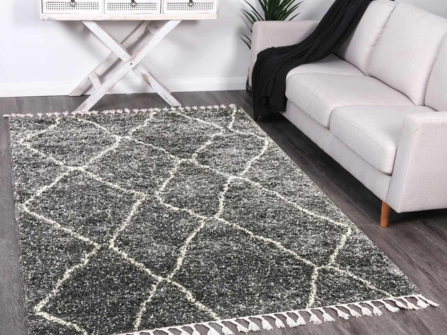 Kasbah Maxen Tribal Grey Rug