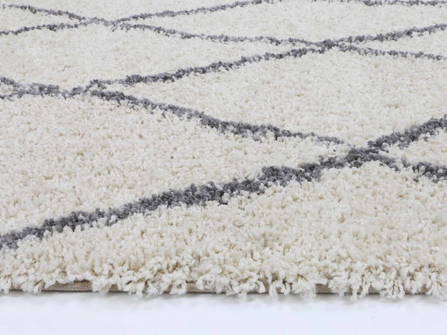 Kasbah Clara Diamond Tribal Cream Rug