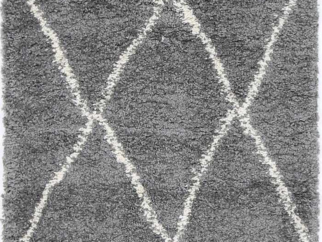 Kasbah Clara Diamond Tribal Grey Rug