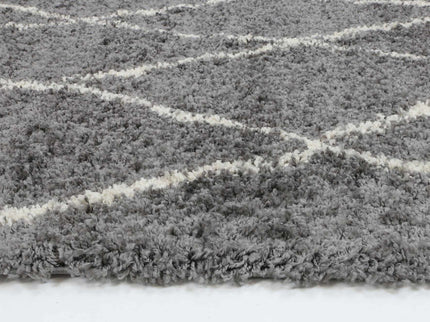 Kasbah Clara Diamond Tribal Grey Rug