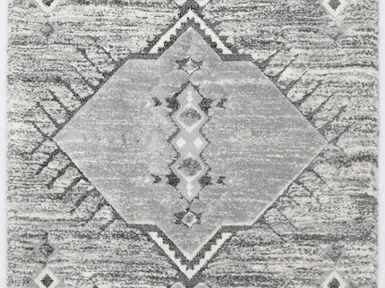 Kaza Tribal Tek Cream Grey Rug