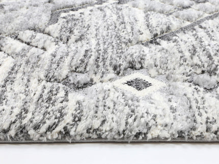 Kaza Tribal Tek Cream Grey Rug