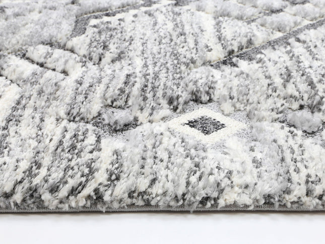 Kaza Tribal Tek Cream Grey Rug