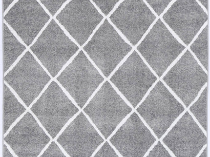 Kimberley Trellis Grey Contemporary Rug