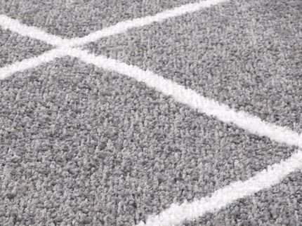 Kimberley Trellis Grey Contemporary Rug