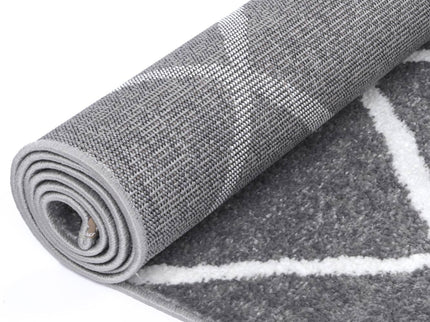Kimberley Trellis Grey Contemporary Rug