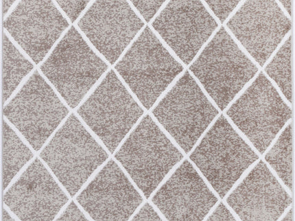 Kimberley Trellis Mocha Contemporary Rug