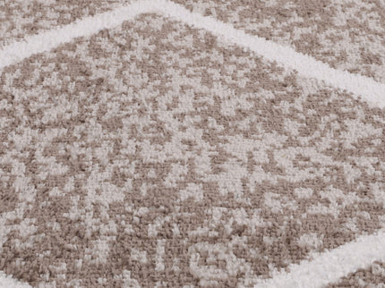Kimberley Trellis Mocha Contemporary Rug