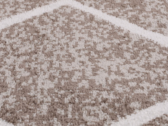 Kimberley Trellis Mocha Contemporary Rug