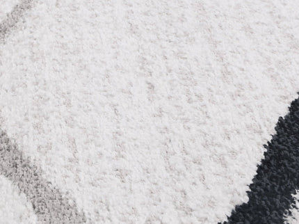Kimberley Lattice Salt & Pepper Contemporary Rug