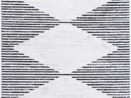 Kimberley Diamond Charcoal Contemporary Rug