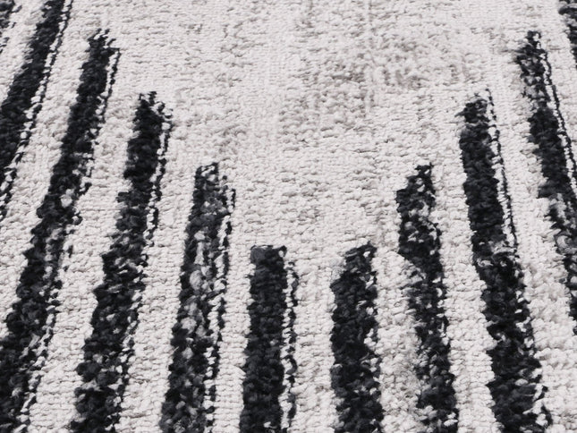 Kimberley Diamond Charcoal Contemporary Rug