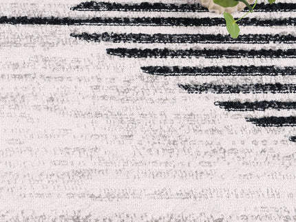 Kimberley Diamond Charcoal Contemporary Rug