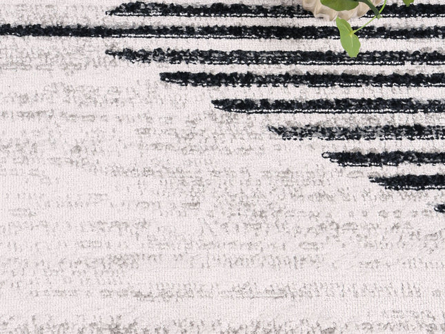 Kimberley Diamond Charcoal Contemporary Rug