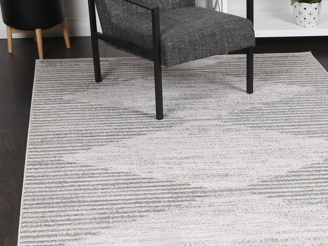 Kimberley Diamond Grey Contemporary Rug