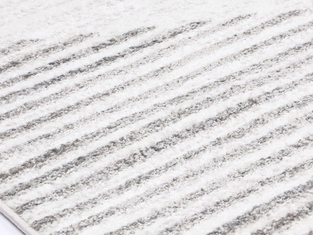 Kimberley Diamond Silver Contemporary Rug