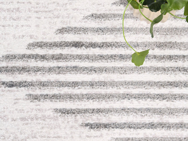 Kimberley Diamond Silver Contemporary Rug