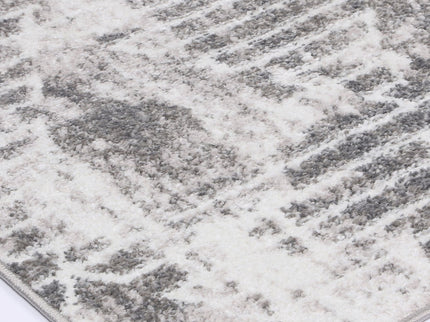 Kimberley Matrix Geometric Silver Rug