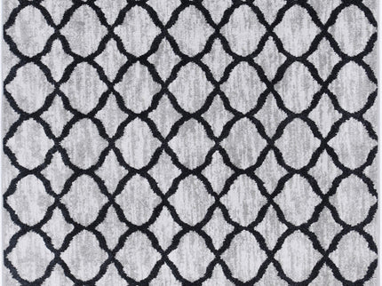 Kimberley Repeat Charcoal Contemporary Rug