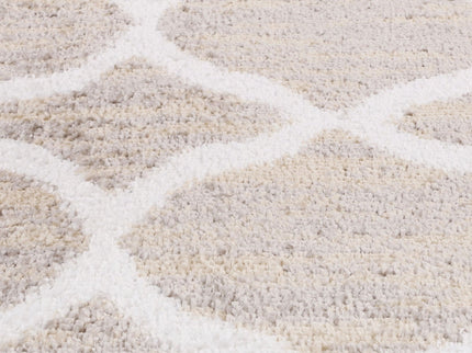 Kimberley Repeat Latte Contemporary Rug