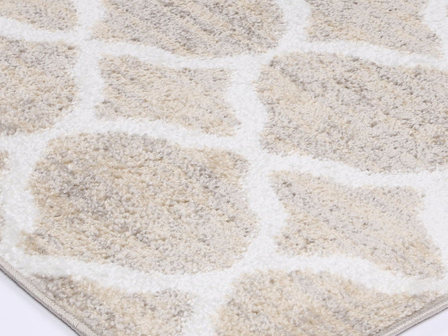 Kimberley Repeat Latte Contemporary Rug