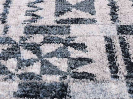 Kimberley Aztec Blue Contemporary Rug