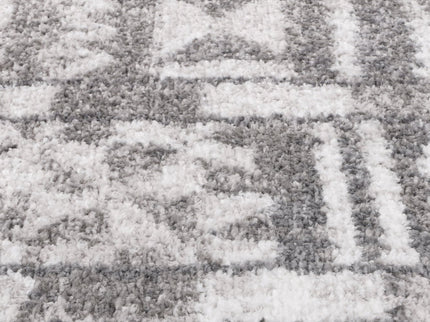 Kimberley Aztec Grey Contemporary Rug