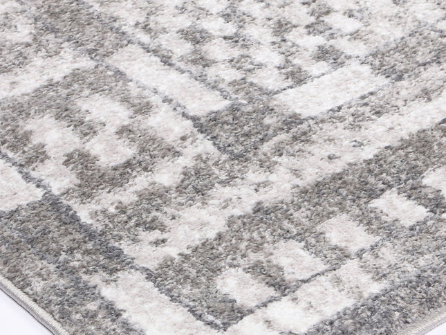 Kimberley Aztec Grey Contemporary Rug