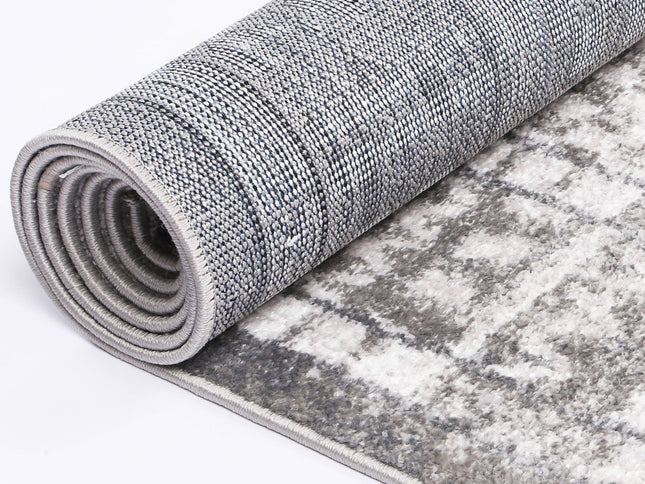 Kimberley Aztec Grey Contemporary Rug