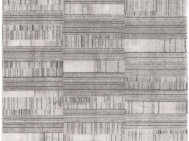 Legend Minerva Geometric Grey Rug