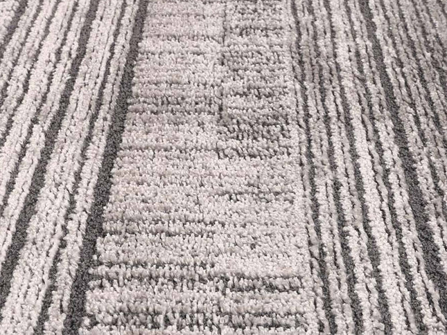 Legend Minerva Geometric Grey Rug
