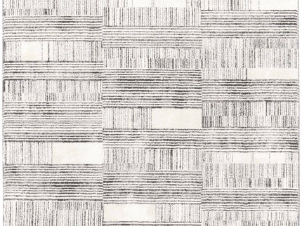 Legend Pan Geometric Light Grey Rug