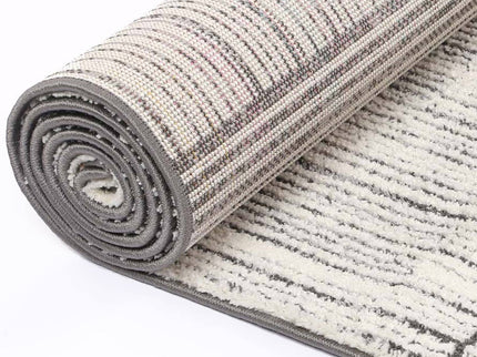 Legend Minerva Geometric Grey Rug