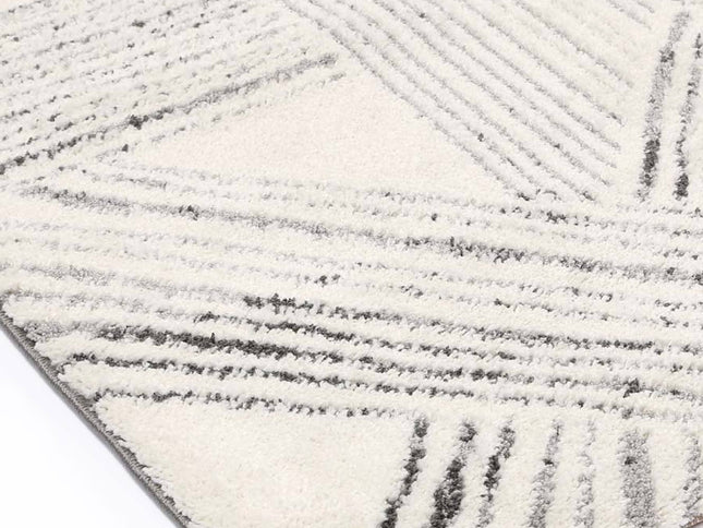 Legend Skadi Geometric Light Grey Rug